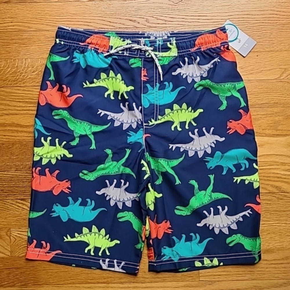 NEW Size 14 boy Carter's swum trunks